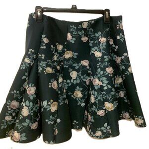 Lauren Conrad Green Scuba Skirt Women's Size XL